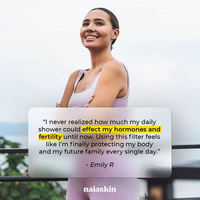 ClearFlow Fertility Safe Filtered Shower Head